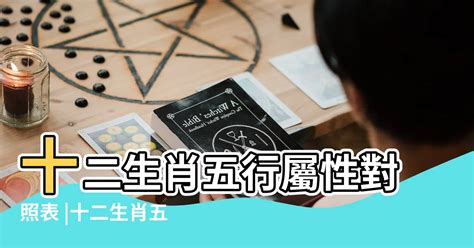 龍年五行|十二生肖五行屬性對照表